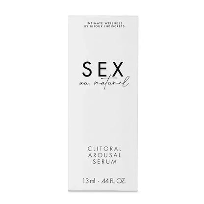 Bijoux Indiscrets Sex au Naturel stimuliuojantis serumas, 13 ml – jautrinanti formulė