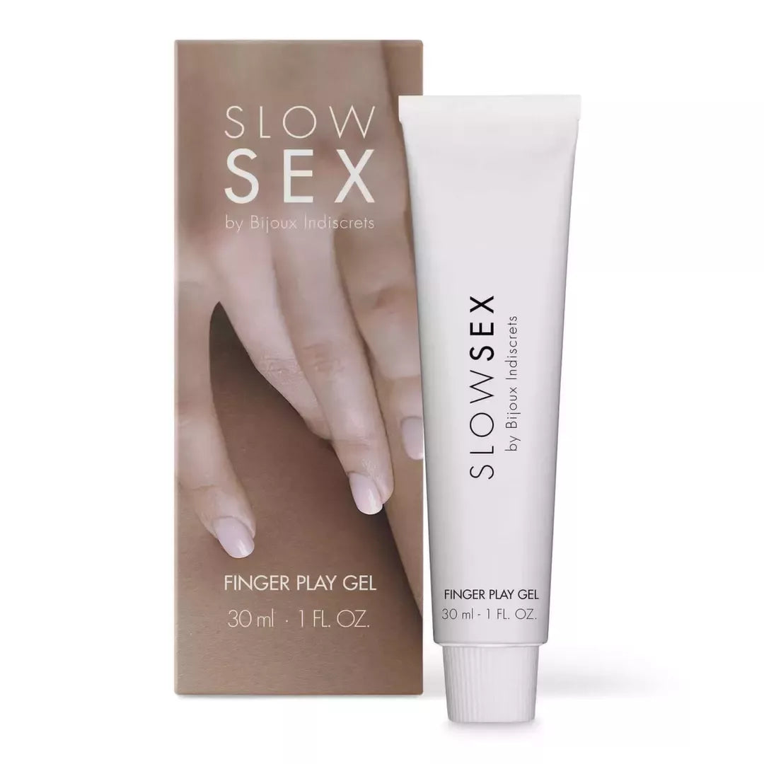 Bijoux Indiscrets Slow Sex Coconut Finger Play Gel 30ml – drėkinamoji formulė
