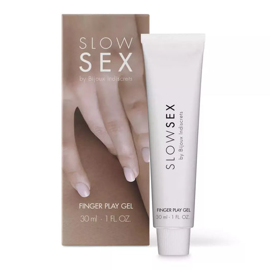 Bijoux Indiscrets Slow Sex Coconut Finger Play Gel 30ml – drėkinamoji formulė
