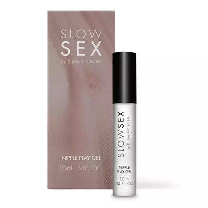 Bijoux Indiscrets Slow Sex Nipple Play Gel 10 ml vėsinamoji formulė