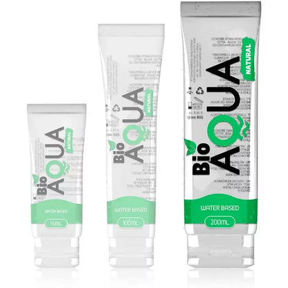 BIOAQUA vandens pagrindo lubrikantas 200 ml – natūralios sudedamosios dalys, ilgai išliekanti formulė