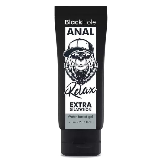 Black Hole Anal Relax vandens pagrindu sukurtas gelis 70 ml – švelni plečiamoji formulė