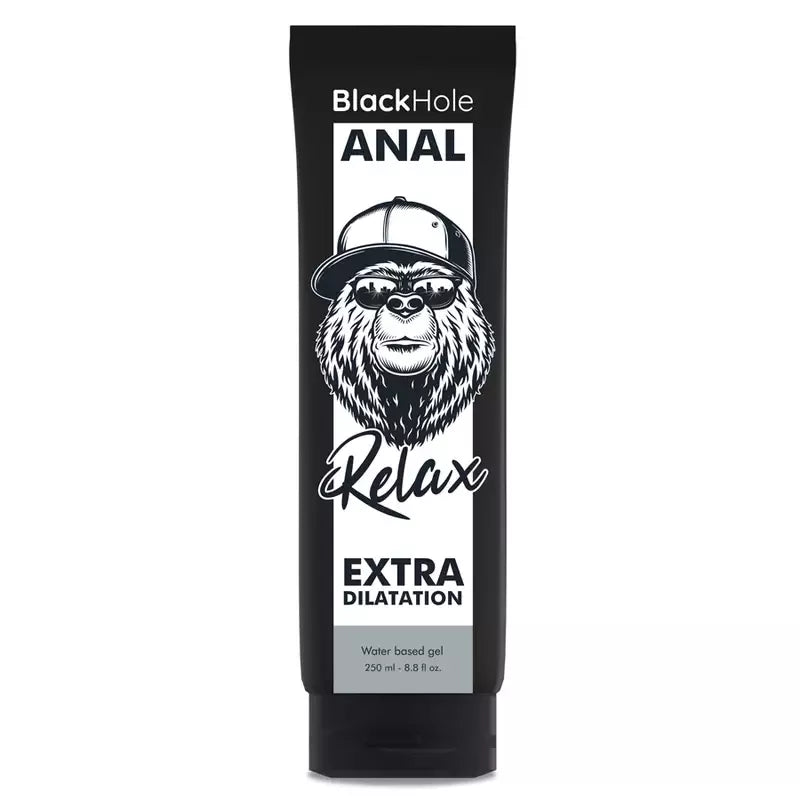 Black Hole vandens pagrindo analinis atpalaiduojantis gelis, 250 ml – neutrali formulė