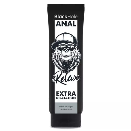 Black Hole vandens pagrindo analinis atpalaiduojantis gelis, 250 ml – neutrali formulė