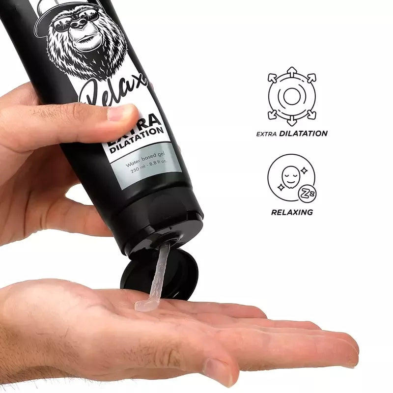 Black Hole vandens pagrindo analinis atpalaiduojantis gelis, 250 ml – neutrali formulė
