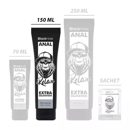 Black Hole vandens pagrindo gelis 150 ml – atpalaiduojanti intymi formulė
