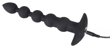Black Velvets Bea 7 režimų intymių karoliukų sistema, silikoninė, įkraunama