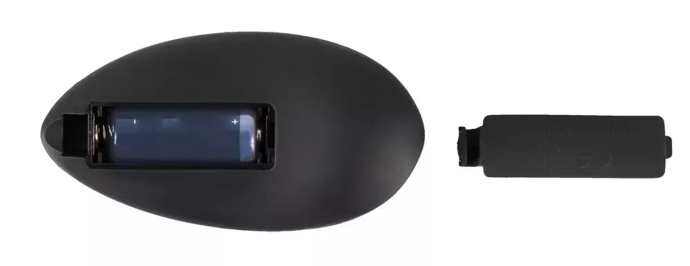 Black Velvets RC besisukantis silikoninis analinis kaištis 14 cm su nuotolinio valdymo pultu
