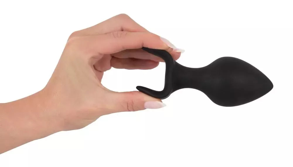 Black Velvets silikoninis treniruoklių rinkinys - 3 dydžiai, švelnus prisilietimas, juodos spalvos