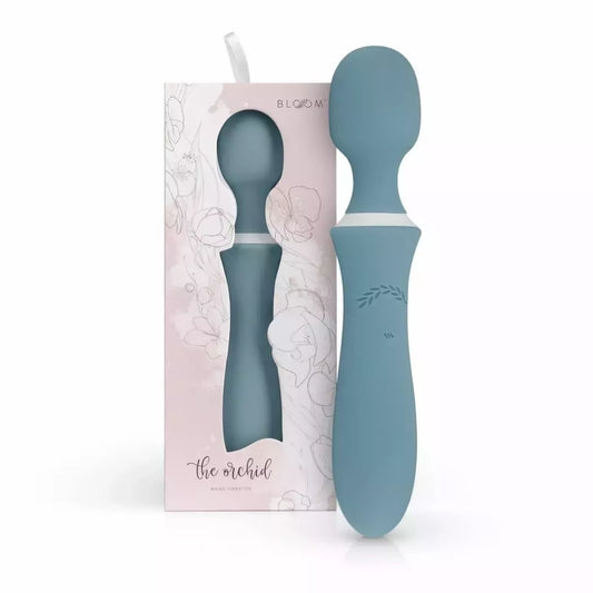 Bloom The Orchid Wand – įkraunamas masažuoklis, perbraukimo valdymas, violetinė