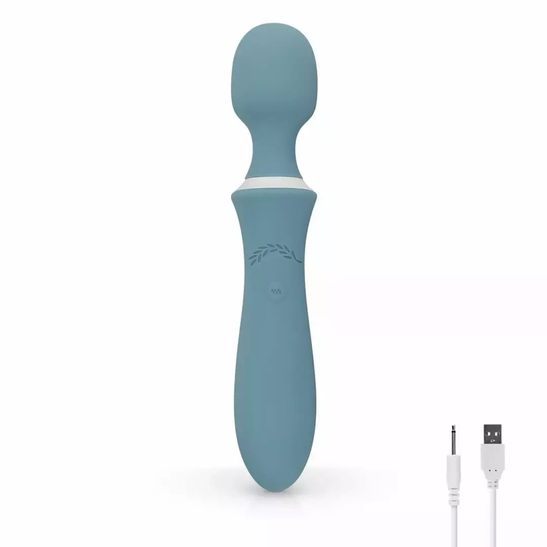 Bloom The Orchid Wand – įkraunamas masažuoklis, perbraukimo valdymas, violetinė