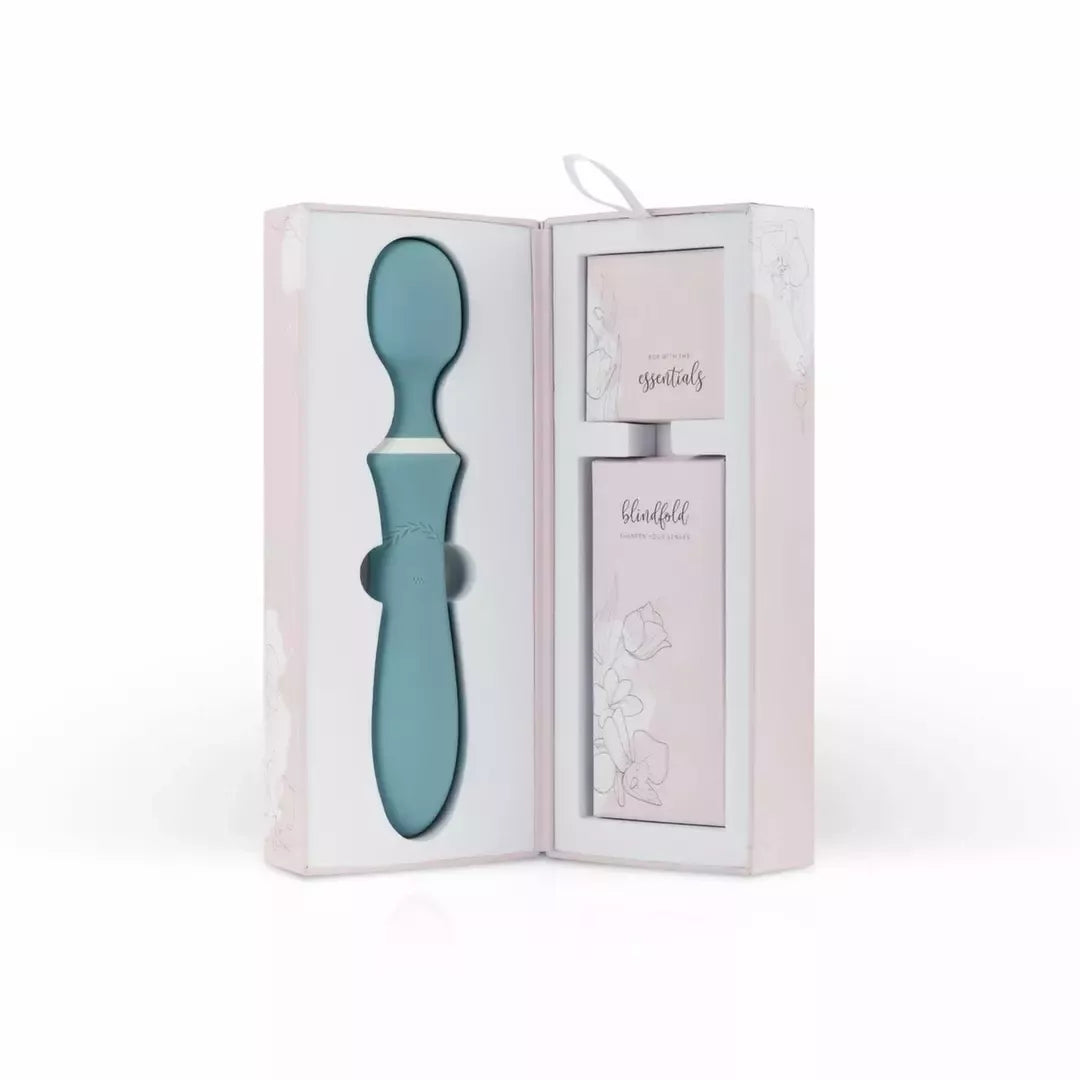 Bloom The Orchid Wand – įkraunamas masažuoklis, perbraukimo valdymas, violetinė