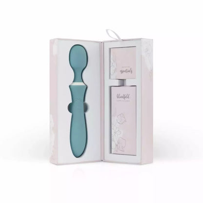 Bloom The Orchid Wand – įkraunamas masažuoklis, perbraukimo valdymas, violetinė