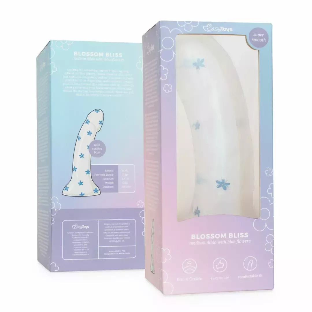 Blossom Bliss Intimate Machine Blue Glitter 19 cm, autorius Dildo Collection