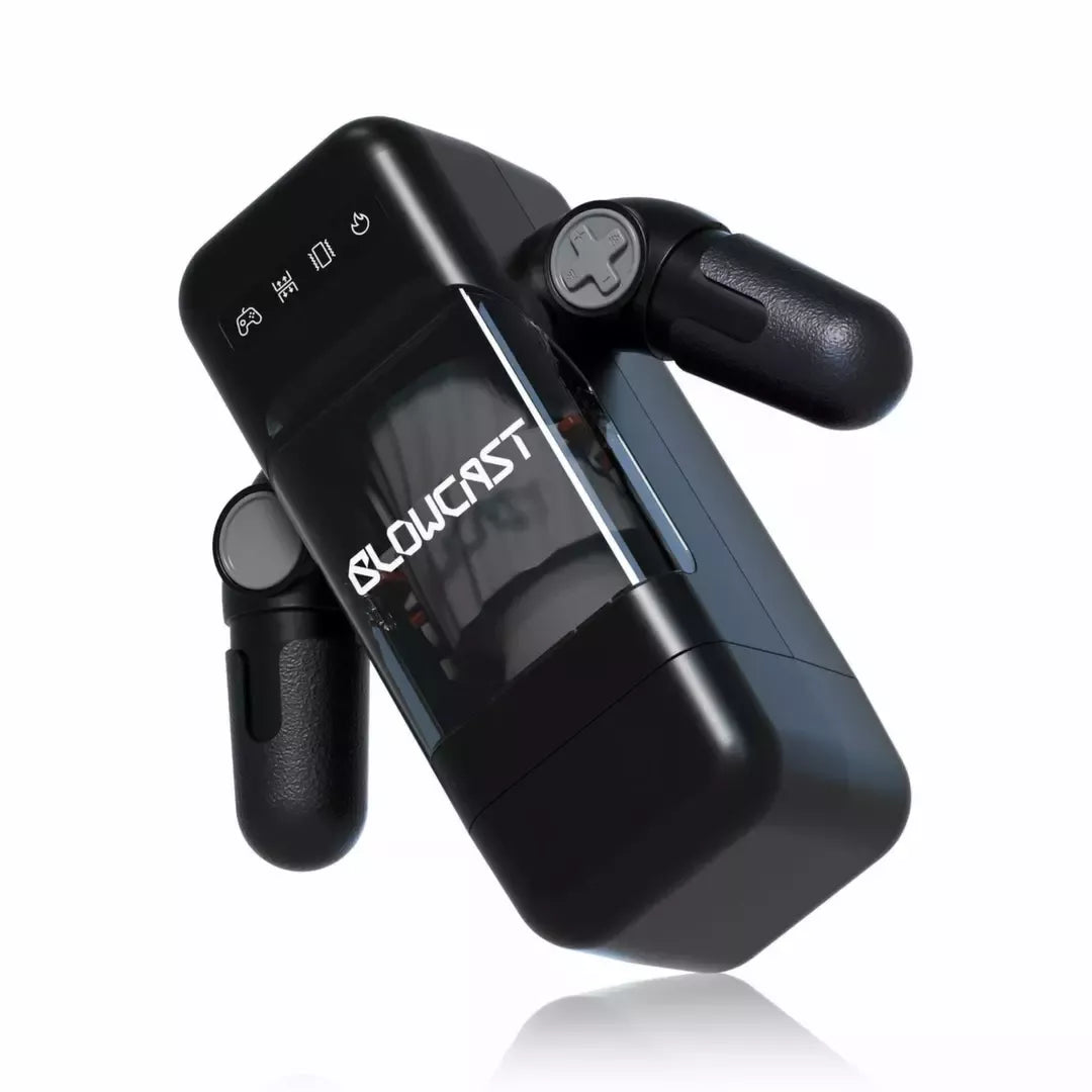 BLOWCAST Blowbot automatinis intymus prietaisas su šildymo funkcija ir 20 režimų