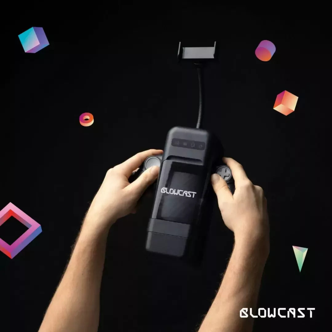 BLOWCAST Blowbot automatinis intymus prietaisas su šildymo funkcija ir 20 režimų