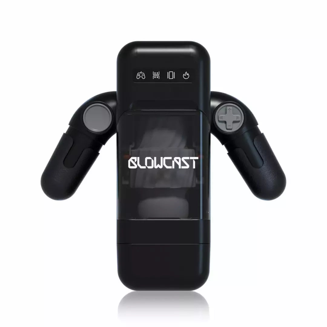 BLOWCAST Blowbot automatinis intymus prietaisas su šildymo funkcija ir 20 režimų
