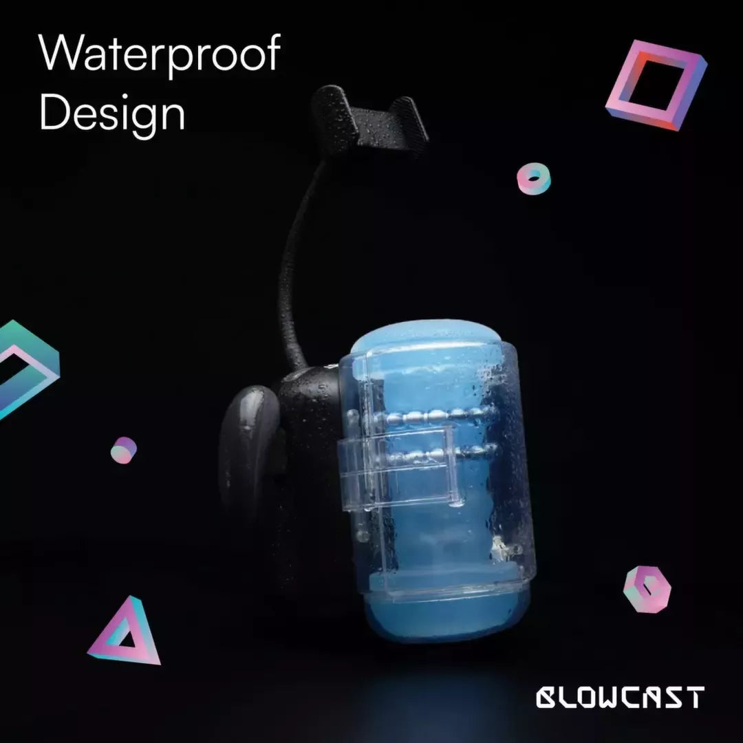 BLOWCAST Wingman Plus intymus prietaisas su masažiniais rutuliukais ir 8 režimais
