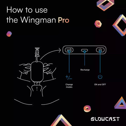 BLOWCAST Wingman Pro automatinis įrenginys su šildymo ir kelių režimų sistema