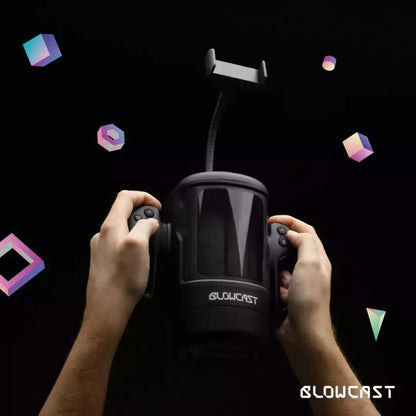 BLOWCAST WingXP intymus prietaisas su telefono laikikliu ir daugiafunkce sistema