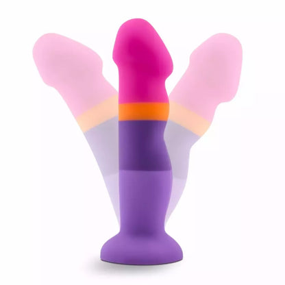 Blush Avant D3 silikoninis intymus modelis su siurbtuku Summer Fling 18 cm