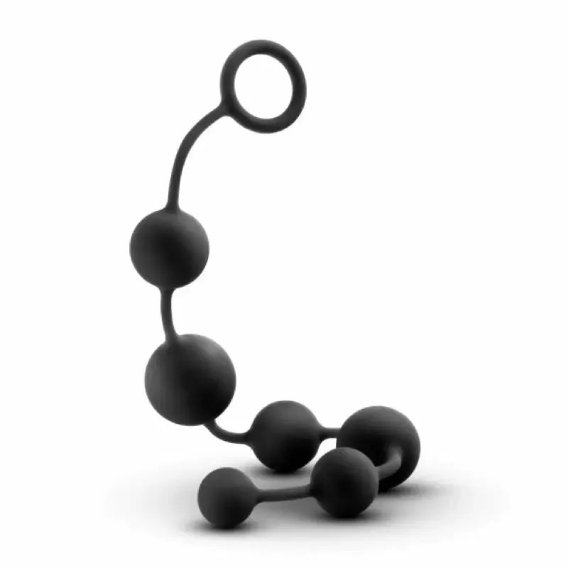 Blush Novelties Anal Adventures Platinum dideli silikoniniai analiniai rutuliukai, 30 cm