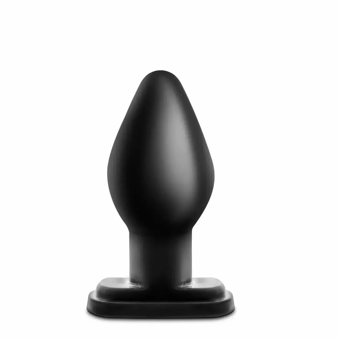 Blush Novelties Anal Adventures XL analinis kaištis, juodas, didelis silikoninis modelis