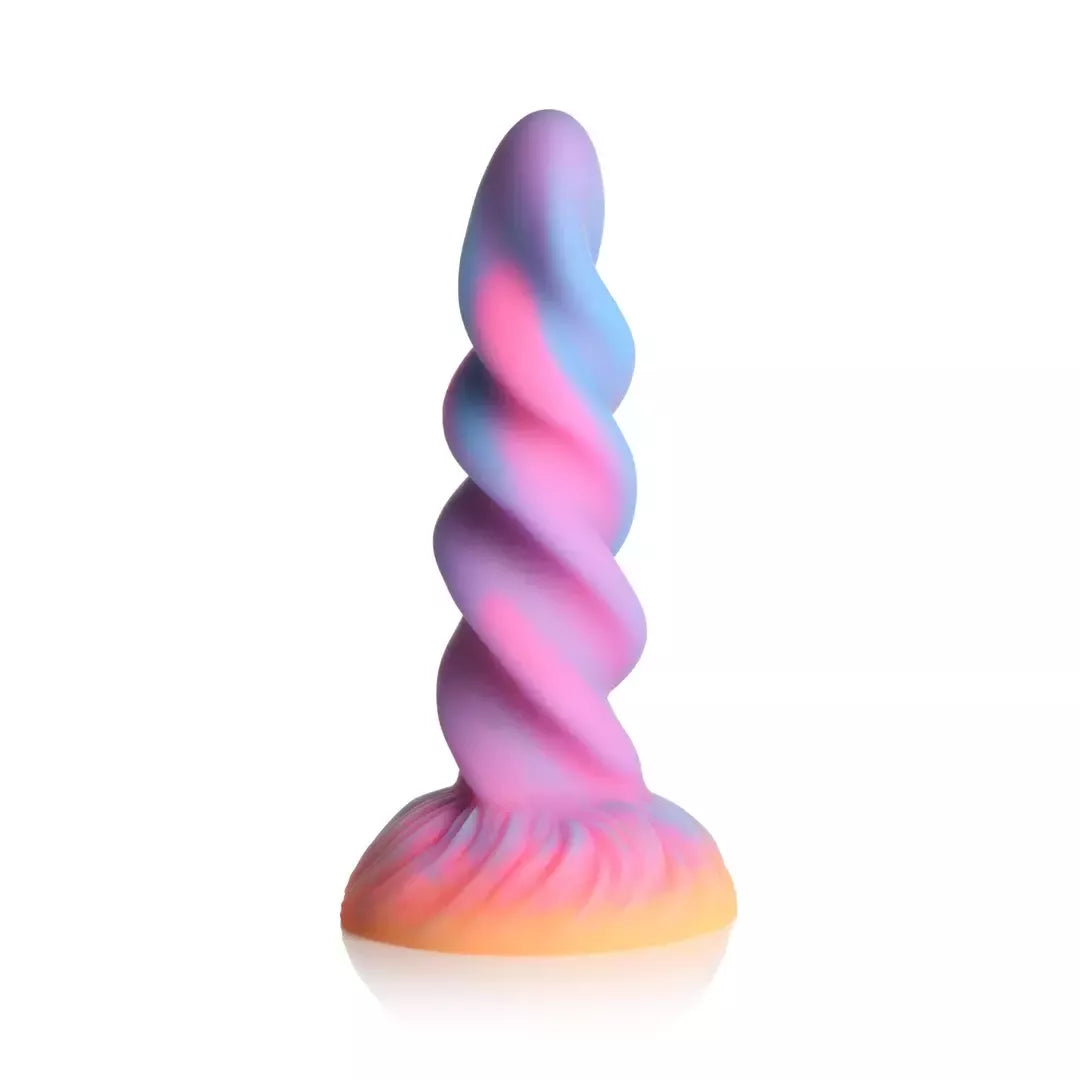 Blush Novelties Moon Rider silikoninis fantazijos modelis, šviečiantis tamsoje