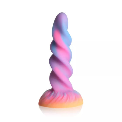 Blush Novelties Moon Rider silikoninis fantazijos modelis, šviečiantis tamsoje