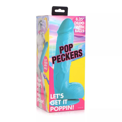 Blush Novelties POP intymus modelis su siurbtuku, 21 cm, rožinis