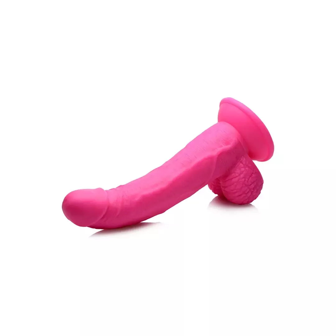 Blush Novelties POP Series 19 cm intymus žaislas su siurbtuku, rožinis