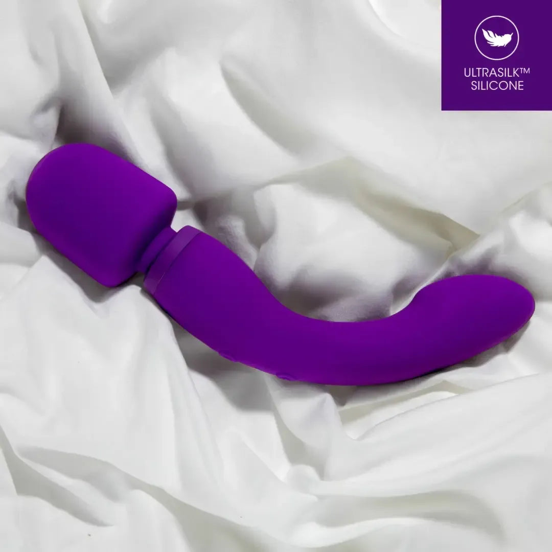 Blush Wellness Dual Sense Purple daugiafunkcis silikoninis masažuoklis