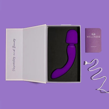 Blush Wellness Dual Sense Purple daugiafunkcis silikoninis masažuoklis