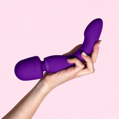 Blush Wellness Dual Sense Purple daugiafunkcis silikoninis masažuoklis