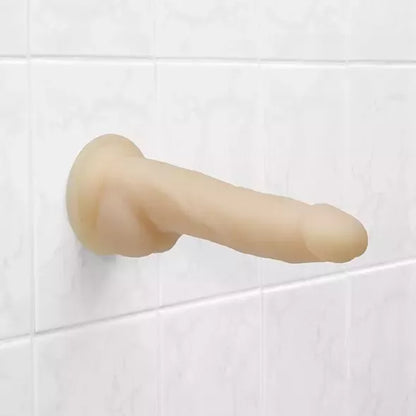 BMS Factory Naked Addiction besisukantis intymus prietaisas, 20 cm, vanilės spalvos