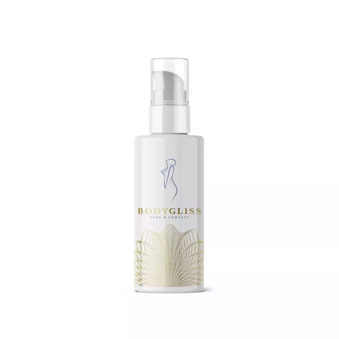 BodyGliss Care & Comfort intymus silikoninis gelis, 100 ml, su vitaminu E