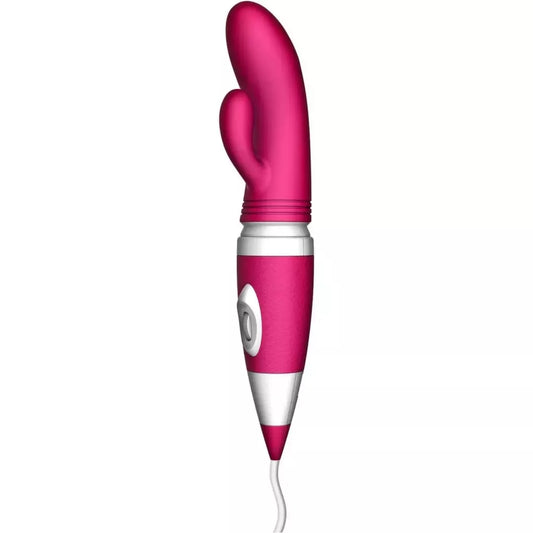 Bodywand Wand Plus Power Plug-In Rabbit – ergonomiškas silikoninis asmeninis masažuoklis
