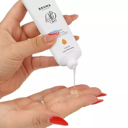 BRUMA vandens pagrindo gelis su alaviju, 100 ml – puodelių pyragėlio aromato lubrikantas