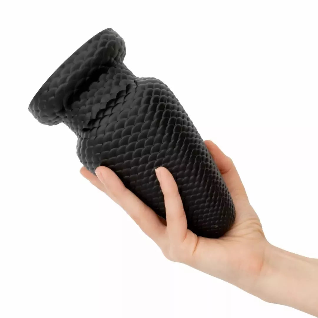 BUTTR Cold Blooded Scaled analinis kamštis didelis 15,2 cm – tekstūruotas paviršius