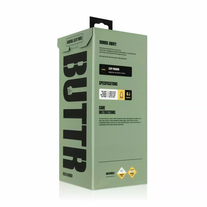 BUTTR Cold Blooded Scaled analinis kamštis didelis 15,2 cm – tekstūruotas paviršius