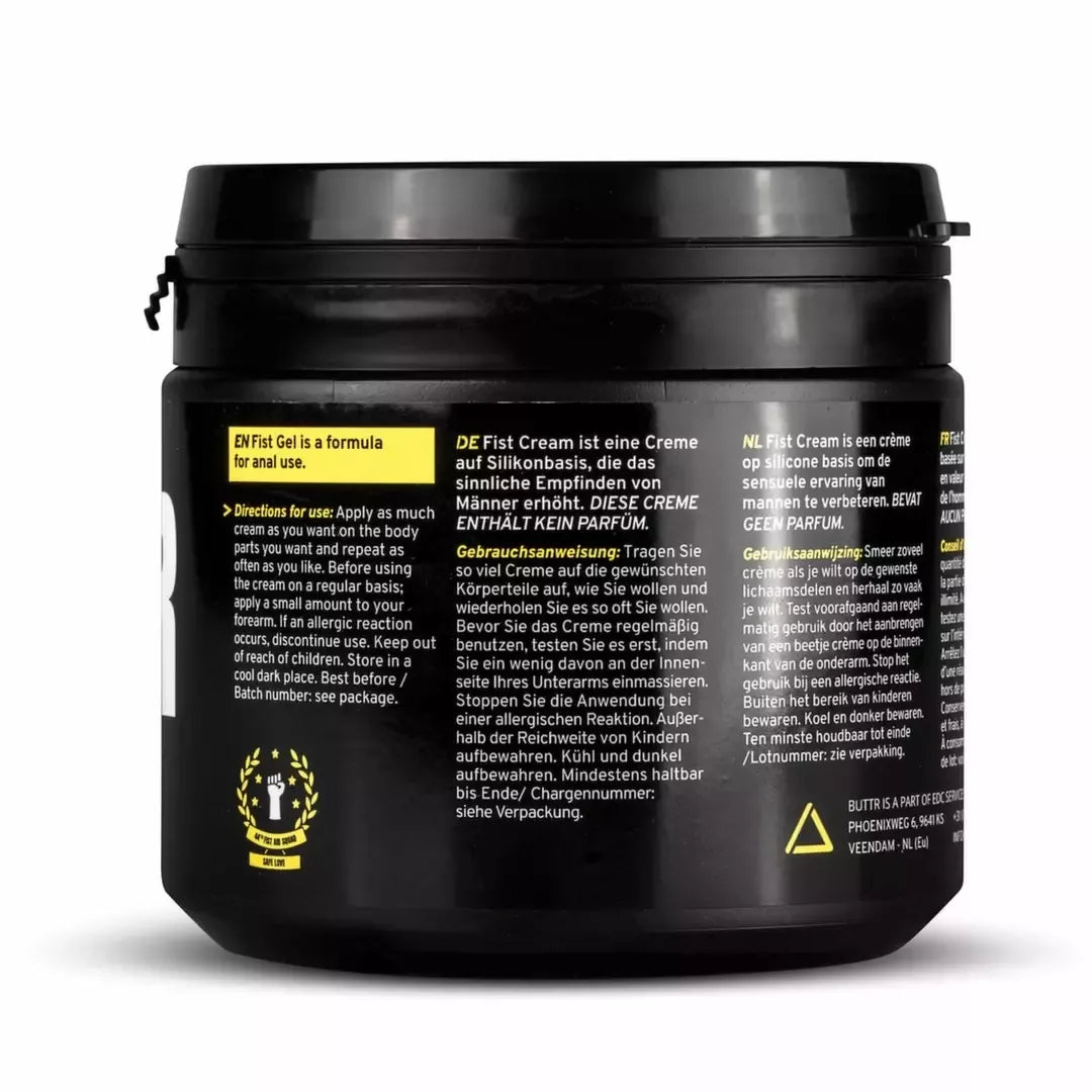 BUTTR Fisting Cream 500ml – bekvapis intymios priežiūros kremas