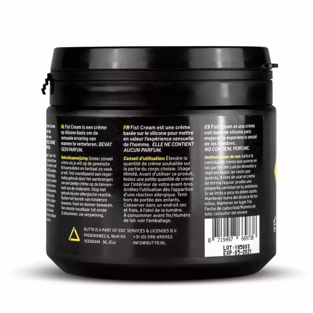 BUTTR Fisting Cream 500ml – bekvapis intymios priežiūros kremas
