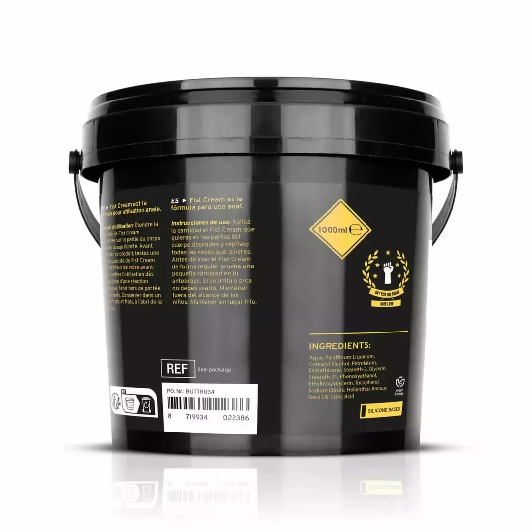 BUTTR Fisting Cream XXL 1000ml – tiršto lubrikanto kibirėlis