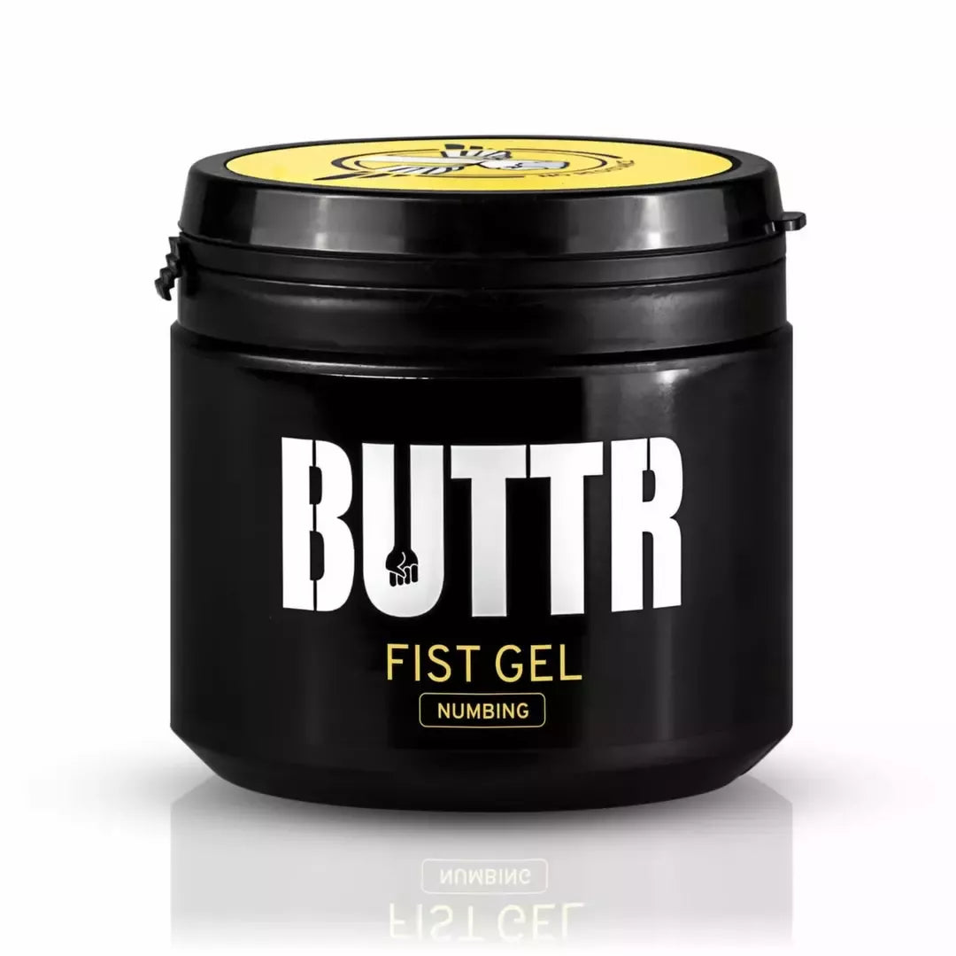 BUTTR Fisting Gel Numbing 500ml – ilgalaikio komforto formulė