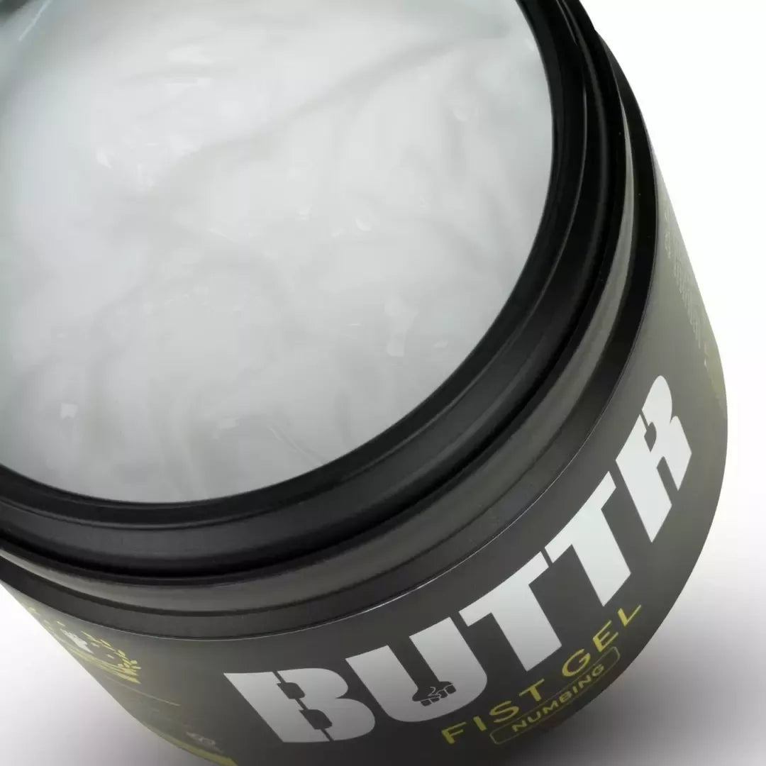 BUTTR Fisting Gel Numbing 500ml – ilgalaikio komforto formulė