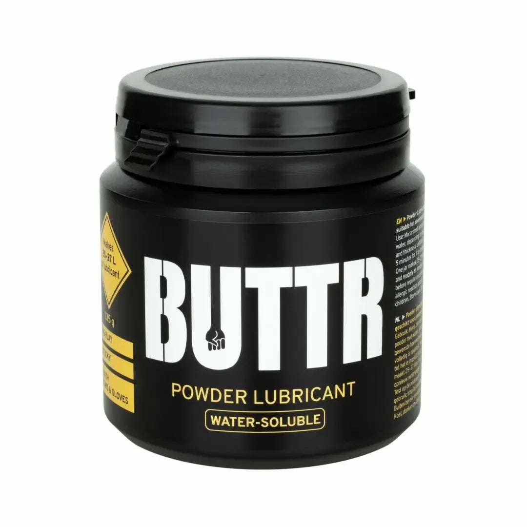 BUTTR Powdered Lube Lubricantas 135 g – individualiai pritaikoma gelio formulė