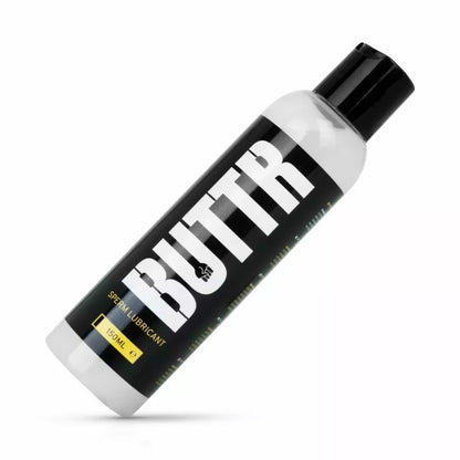 BUTTR Sperm White vandens pagrindo lubrikantas 150 ml – neutralus pH, saugus su lateksu
