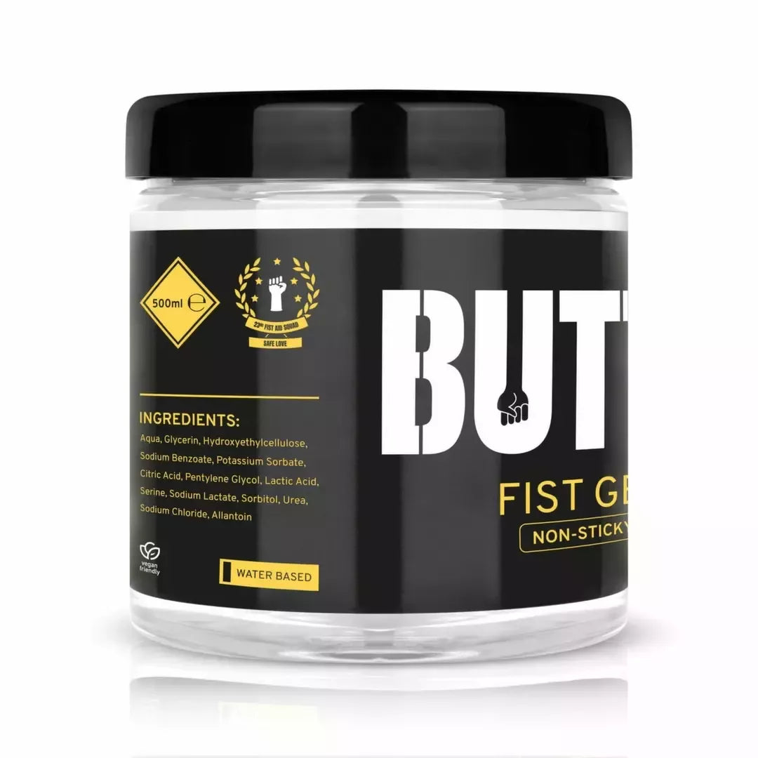 BUTTR Transparent Gel 500ml – ilgalaikio poveikio nelipnus lubrikantas