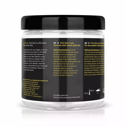 BUTTR Transparent Gel 500ml – ilgalaikio poveikio nelipnus lubrikantas
