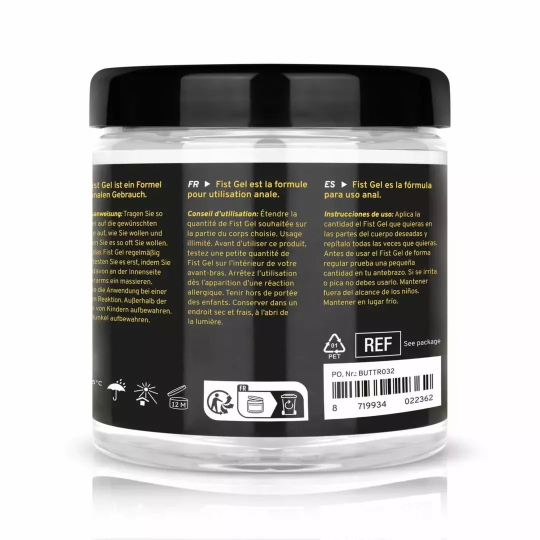BUTTR Transparent Gel 500ml – ilgalaikio poveikio nelipnus lubrikantas